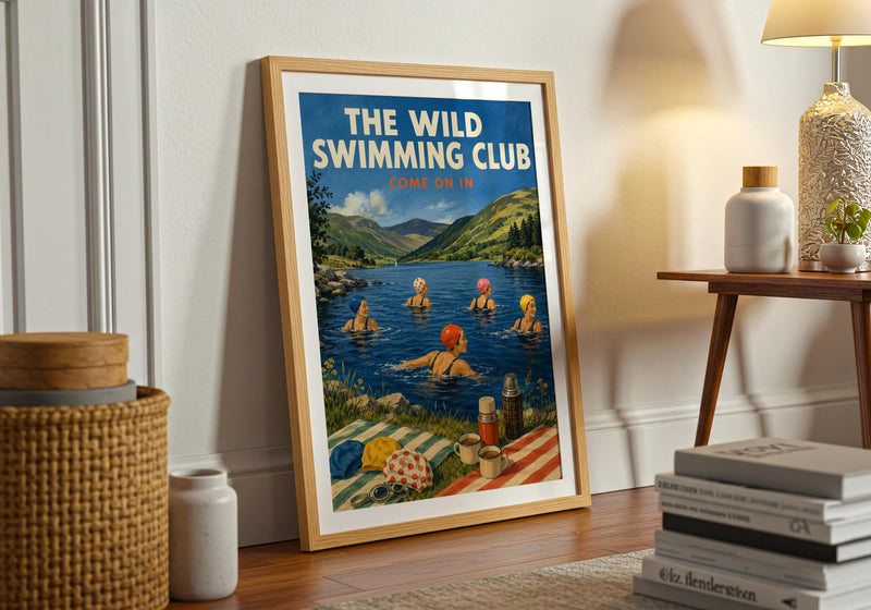 Wild Swimming Club – Whatever the Weather Print