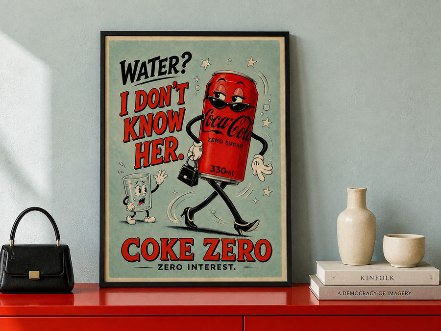 Coke Zero Prints