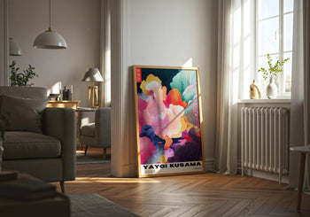 Yayoi Kusama Poster Set: Psychedelic Japanese Wall Art, Set of 3