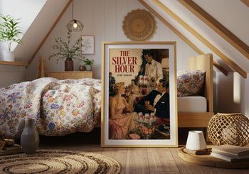 Retro Diet Coke Poster | Vintage 1950s Cocktail Party Wall Art