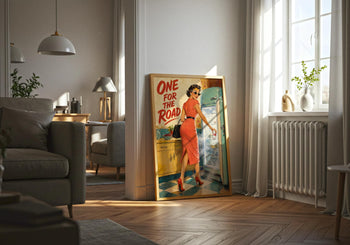 Retro 1950s Diet Coke Woman Poster, One for the Road Kitchen Art (Print)